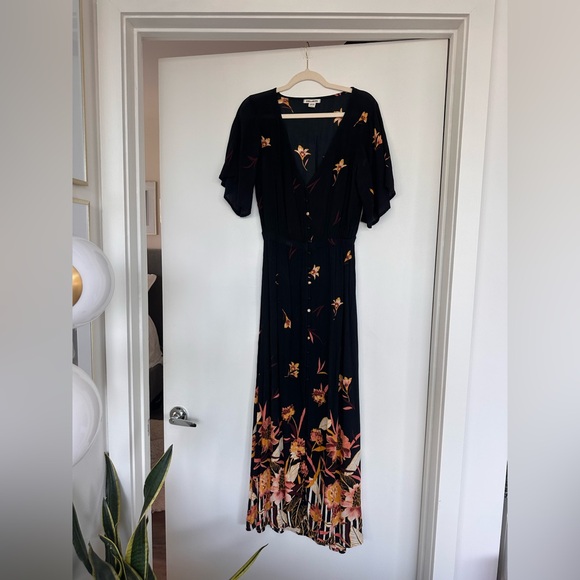Billabong Black Maxi Dress - Picture 1 of 7